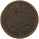GERMANY 2 PFENNIG 1876 J #c064 0193 - 2 Pfennig