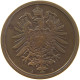 GERMANY 2 PFENNIG 1876 A #c064 0181 - 2 Pfennig