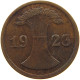 GERMANY 2 PFENNIG 1923 G #c058 0065 - 2 Renten- & 2 Reichspfennig