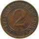 GERMANY 2 PFENNIG 1923 G #c022 0497 - 2 Renten- & 2 Reichspfennig