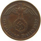 GERMANY 2 PFENNIG 1937 F #a066 0651 - 2 Reichspfennig