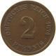 GERMANY 2 PFENNIG 1874 C #c013 0099 - 2 Pfennig