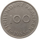 GERMANY 100 FRANKEN 1955 #c049 0167 - 100 Franken