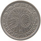 GERMANY 50 PFENNIG 1935 A #a046 0887 - 50 Reichspfennig