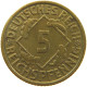 GERMANY 5 PFENNIG 1935 G #a055 0595 - 5 Reichspfennig