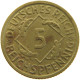 GERMANY 5 PFENNIG 1935 F #a055 0453 - 5 Reichspfennig