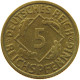 GERMANY 5 PFENNIG 1935 G #a055 0489 - 5 Reichspfennig