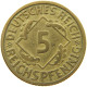 GERMANY 5 PFENNIG 1935 A #a021 0371 - 5 Reichspfennig