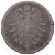 GERMANY 20 PFENNIG 1876 A #c037 0315 - 20 Pfennig