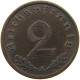 GERMANY 2 PFENNIG 1940 A TOP #c083 0141 - 2 Reichspfennig
