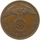 GERMANY 2 PFENNIG 1940 A #a054 0495 - 2 Reichspfennig