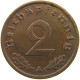 GERMANY 2 PFENNIG 1940 A #c083 0087 - 2 Reichspfennig