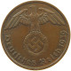 GERMANY 2 PFENNIG 1939 G #c081 0305 - 2 Reichspfennig