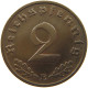GERMANY 2 PFENNIG 1939 E TOP #c083 0049 - 2 Reichspfennig