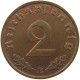 GERMANY 2 PFENNIG 1939 E TOP #c083 0025 - 2 Reichspfennig
