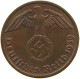 GERMANY 2 PFENNIG 1939 E TOP #c083 0003 - 2 Reichspfennig