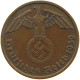 GERMANY 2 PFENNIG 1939 E #c081 0297 - 2 Reichspfennig