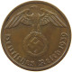 GERMANY 2 PFENNIG 1939 E #a032 0341 - 2 Reichspfennig