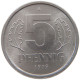 GERMANY DDR 5 PFENNIG 1979 TOP #a089 0163 - 5 Pfennig