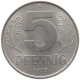 GERMANY DDR 5 PFENNIG 1975 TOP #s069 0695 - 5 Pfennig