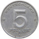 GERMANY DDR 5 PFENNIG 1953 E #a070 0715 - 5 Pfennig