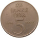 GERMANY DDR 5 MARK 1969 #a048 0039 - 5 Mark