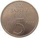 GERMANY DDR 5 MARK 1969 #a046 0003 - 5 Mark