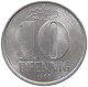 GERMANY DDR 10 PFENNIG 1968 #a076 0311 - 10 Pfennig