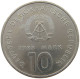 GERMANY DDR 10 MARK 1988 SPORT #a077 0471 - 10 Mark