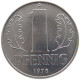 GERMANY DDR 1 PFENNIG 1975 TOP #a076 0395 - 1 Pfennig