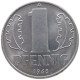 GERMANY DDR 1 PFENNIG 1968 TOP #a076 0419 - 1 Pfennig