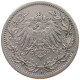 GERMANY EMPIRE 1/2 MARK 1906 A #a044 0107 - 1/2 Mark