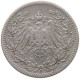 GERMANY EMPIRE 1/2 MARK 1905 F #a073 0381 - 1/2 Mark