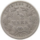 GERMANY EMPIRE 1/2 MARK 1905 F #a044 0917 - 1/2 Mark