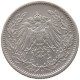 GERMANY EMPIRE 1/2 MARK 1905 E #a073 0413 - 1/2 Mark