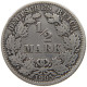 GERMANY EMPIRE 1/2 MARK 1905 E #a081 0795 - 1/2 Mark