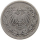 GERMANY EMPIRE 1/2 MARK 1905 A #a081 0803 - 1/2 Mark