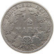 GERMANY EMPIRE 1/2 MARK 1905 A #a069 0219 - 1/2 Mark