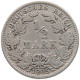 GERMANY EMPIRE 1/2 MARK 1905 A #a045 0727 - 1/2 Mark