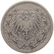 GERMANY EMPIRE 1/2 MARK 1905 A #a044 0135 - 1/2 Mark