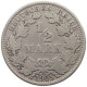 GERMANY EMPIRE 1/2 MARK 1905 A #a044 0077 - 1/2 Mark