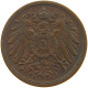 GERMANY EMPIRE 2 PFENNIG 1913 F #a066 0711 - 2 Pfennig