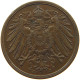 GERMANY EMPIRE 2 PFENNIG 1911 J #s068 0409 - 2 Pfennig