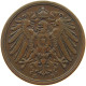 GERMANY EMPIRE 2 PFENNIG 1911 E #s068 0395 - 2 Pfennig