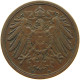 GERMANY EMPIRE 2 PFENNIG 1908 D #s068 0443 - 2 Pfennig