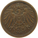 GERMANY EMPIRE 2 PFENNIG 1907 A #s068 0349 - 2 Pfennig