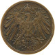 GERMANY EMPIRE 2 PFENNIG 1906 J #s080 0165 - 2 Pfennig