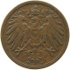 GERMANY EMPIRE 2 PFENNIG 1905 D #s068 0345 - 2 Pfennig