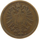 GERMANY EMPIRE 2 PFENNIG 1876 F #s068 0427 - 2 Pfennig