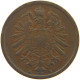 GERMANY EMPIRE 2 PFENNIG 1876 E #a066 0731 - 2 Pfennig